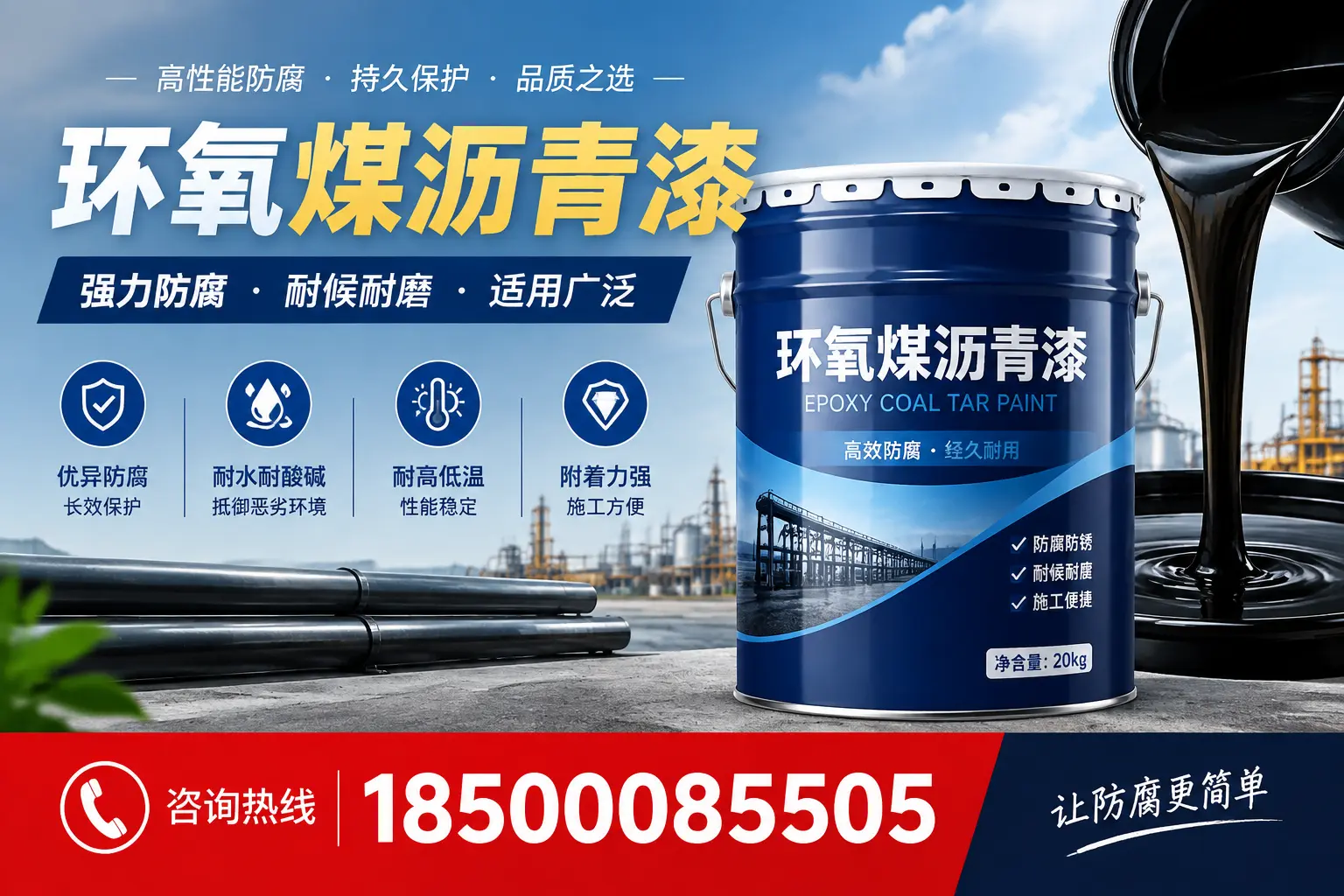环氧煤沥青漆在不同气候条件下的表现分析，阿坝适用性
